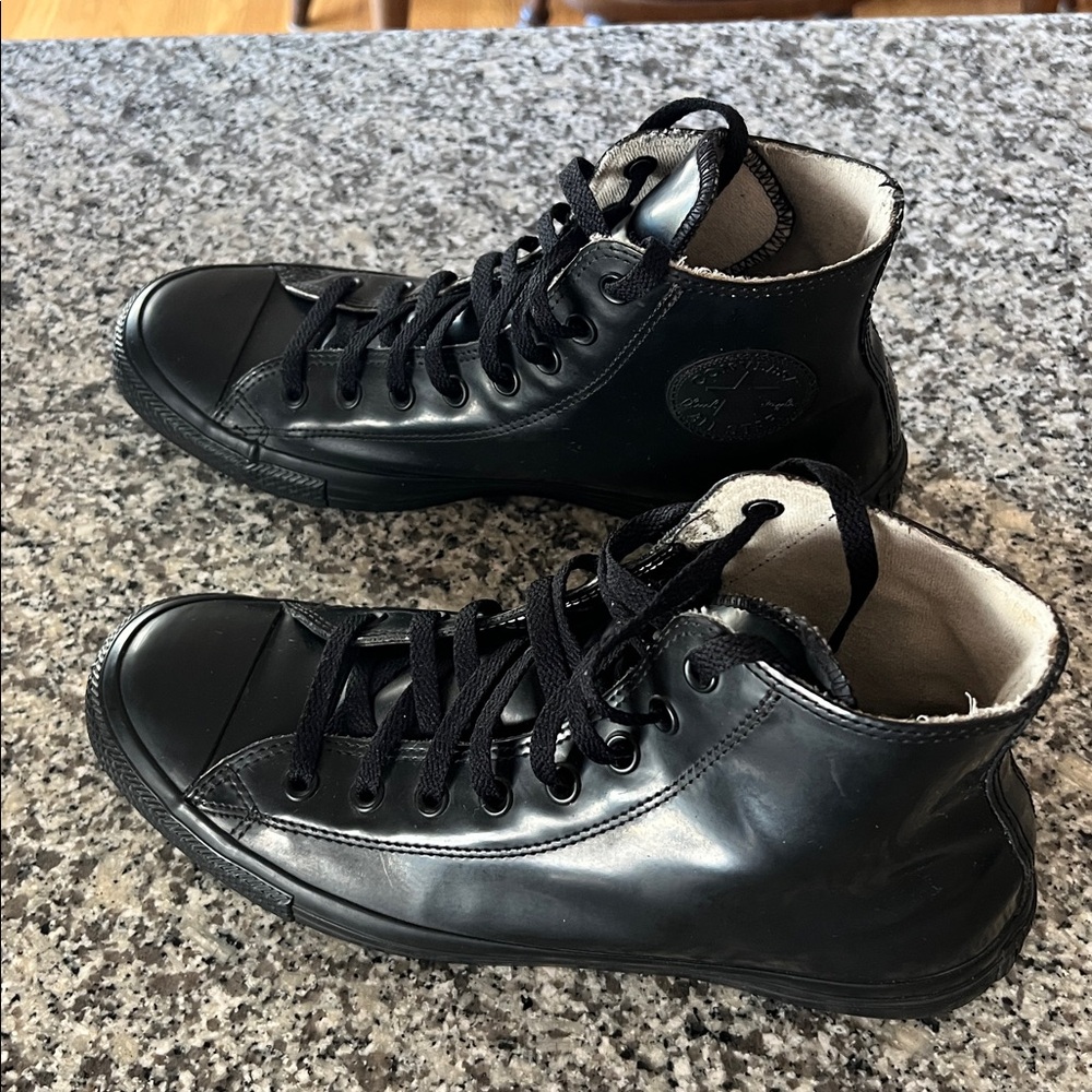 Converse All Star Waterproof Black High-Top Sneakers. Men’s size 9.5